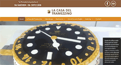 Desktop Screenshot of lacasadeltramezzino.org